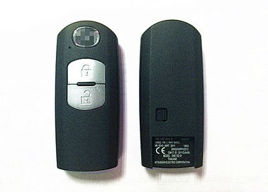 433MHz 2ボタンSKE13E-01マツダの電池との遠隔キーの黒のプラスチック キーFob