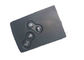 黒いルノー・コレオスのキーレス記入項目のキーFob 4ボタンのトランスポンダーの破片PCF7941 434のMhz