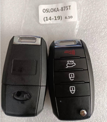433MHz 3+1 ボタン 95430-B2100 OSLOKA-875T チップなし リモートキー