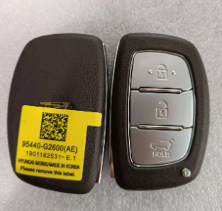 433Mhz 95440-G2600 3 ボタン 47 チップ スマートキー 2019 Hyundai Ioniq