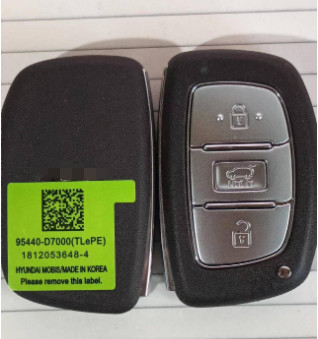 433Mhz 3 ボタン 95440-D7000 47 チップ スマートキー 2019 Hyundai Tucson