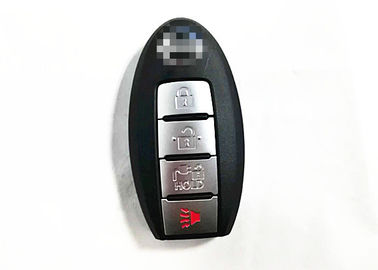 4ボタンの日産の遠隔キーCWTWB1U840 46の破片PCF 7952の黒および含まれなかった刃