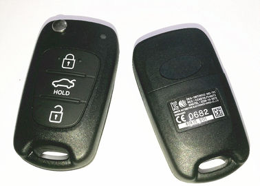 46破片との黒いヒュンダイ車のキーOKA-186T/NO32 MD-TP PCF7936