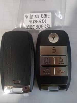 6ボタンのKIAカーキーレスエントリーキー ID47チップ95440-A9300キーレスゴー 433MHz リモートキー 2015-2020年 キアセドナ